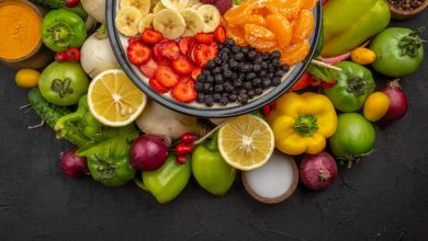pizza de frutas - frutas que hacen subir de peso / esperanza de vida / desayuno