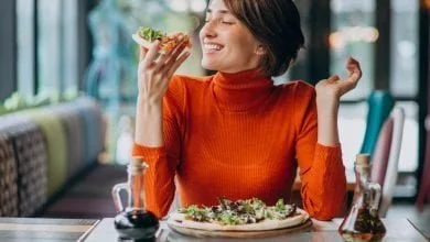 la comida da felicidad / calidad de vida / hábitos - pizza