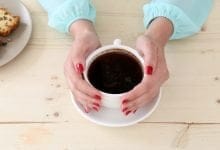 café / período menstrual / menstruación - tomar café