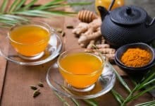 10 beneficios del té de cúrcuma para tu salud / perder peso / zumo de cúrcuma