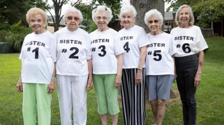 Esta familia de 6 hermanas acaba de establecer un impresionante récord mundial