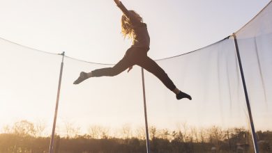 trampolín